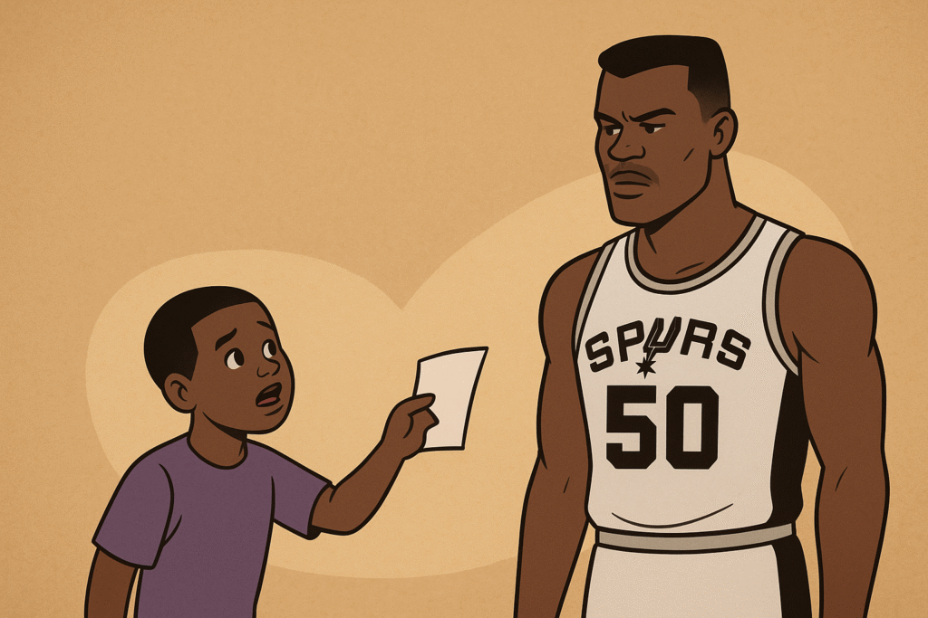 robinson refused to give autographs