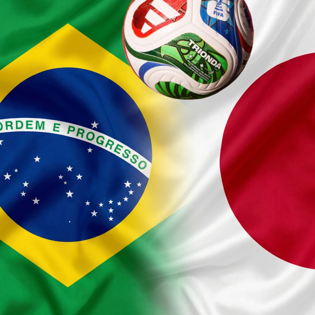 Brazil 2 - 1 Japan (FIFA World Cup 2026 Round of 32) brazil japan fifa wc 26 32 elimination game